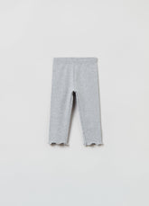 Ovs Baby Girl Frill Edged Ribbed Legings